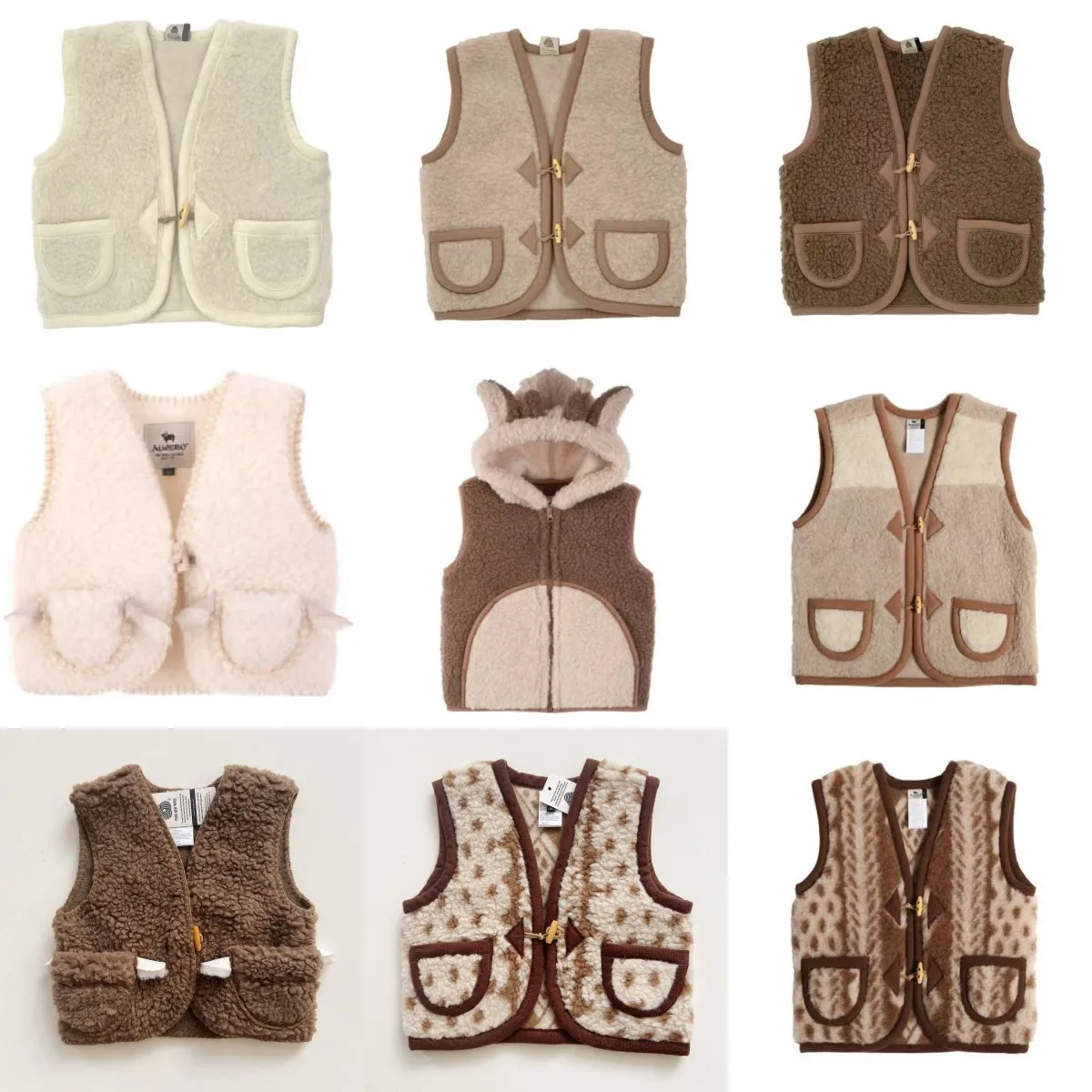 Toddler Kids Vest Waistcoat 2024 Winter AL Children's Wool Vest Baby Boys Girls Cardigan Vest Cute Retro Outerwear Coat Stock
Toddler Kids Vest Waistcoat 2024 Winter AL Children's Wool Vest Baby Boys Girls Cardigan Vest Cute Retro Outerwear Coat Stock