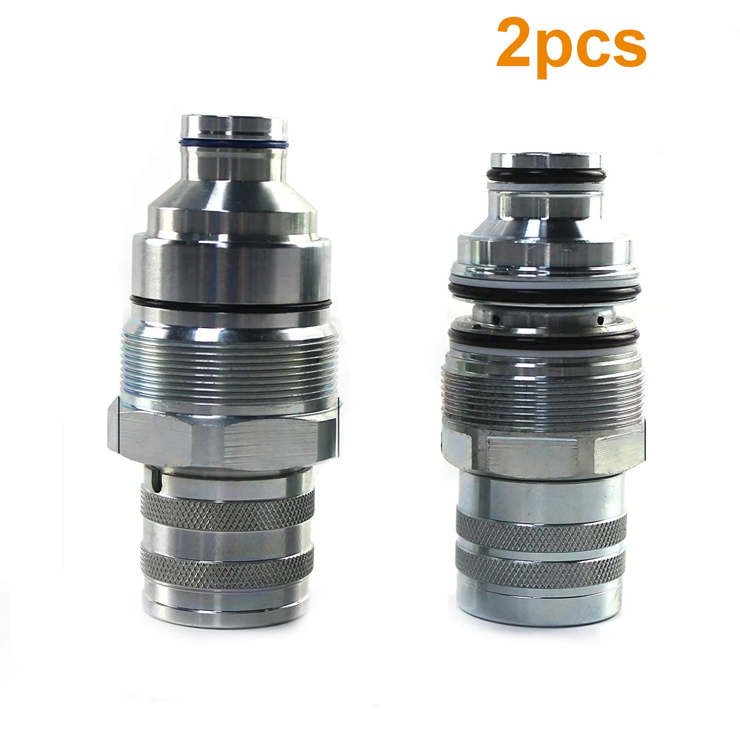2pc 46mm Hydraulic Flat Face Quick Connect Coupler Thread Female & Male set 6680018 6679837 for Bobcat S185 S220 S250 T140 T200
2pc 46mm Hydraulic Flat Face Quick Connect Coupler Thread Female & Male set 6680018 6679837 for Bobcat S185 S220 S250 T140 T200