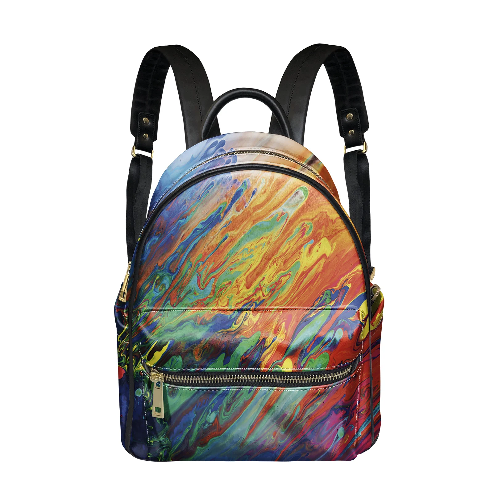 Custom Abstract Multicolor Backpack Womens Men Personalized Double Shoulder Bag Business Travel Bookbag Rucksack Gift Daypack
Custom Abstract Multicolor Backpack Womens Men Personalized Double Shoulder Bag Business Travel Bookbag Rucksack Gift Daypack