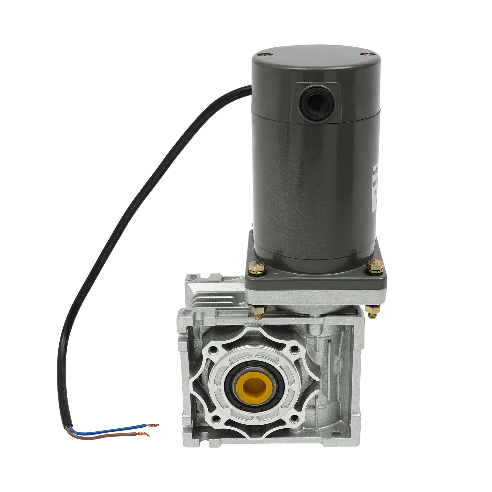 120W Worm Gear Reducer Gearbox High-Torque Adjustable Worm Gear Speed for DIY and Industrial Use
120W Worm Gear Reducer Gearbox High-Torque Adjustable Worm Gear Speed for DIY and Industrial Use