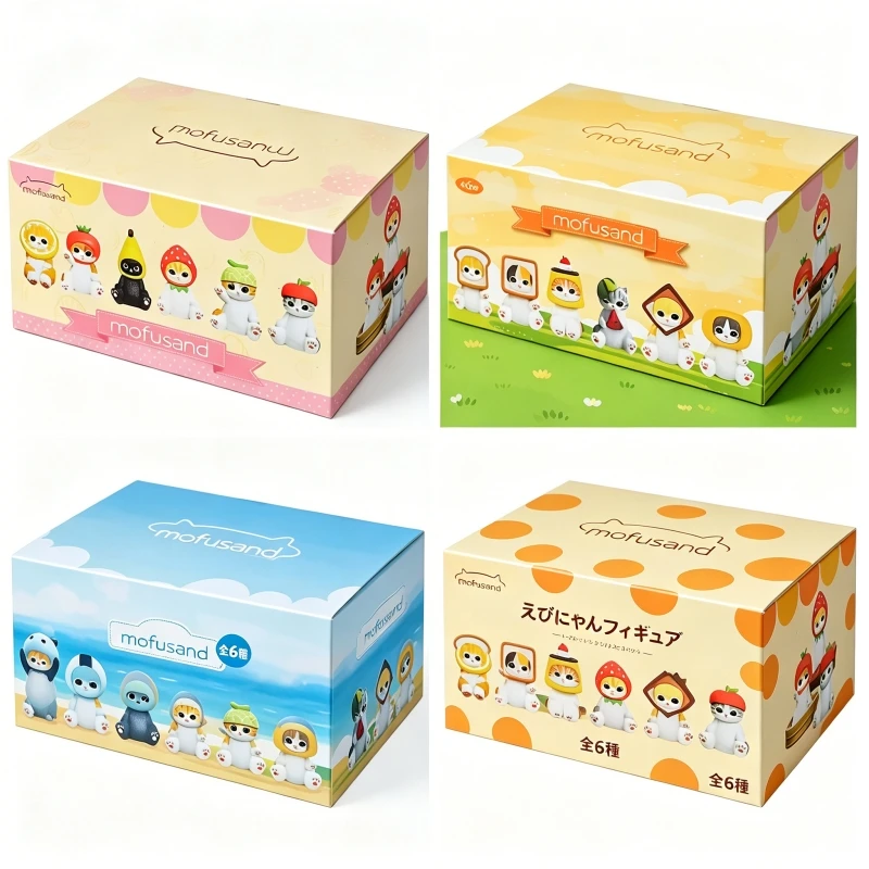 Mofusand Shark Cat Blind Box Fruit Animal Cute Mini Figures Anime Ornaments Dolls Fans Kid's Toy Model Christmas Birthday Gifts
Mofusand Shark Cat Blind Box Fruit Animal Cute Mini Figures Anime Ornaments Dolls Fans Kid's Toy Model Christmas Birthday Gifts