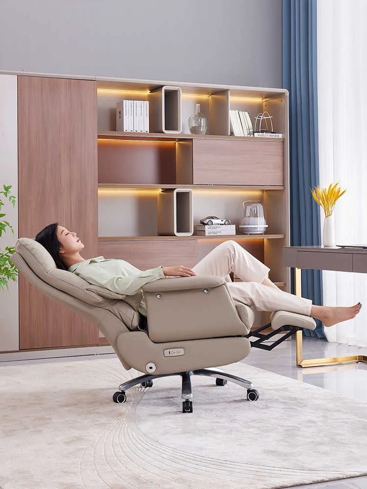 YJQ electric smart computer chair comfortable sedentary office leather reclining sofa
YJQ electric smart computer chair comfortable sedentary office leather reclining sofa