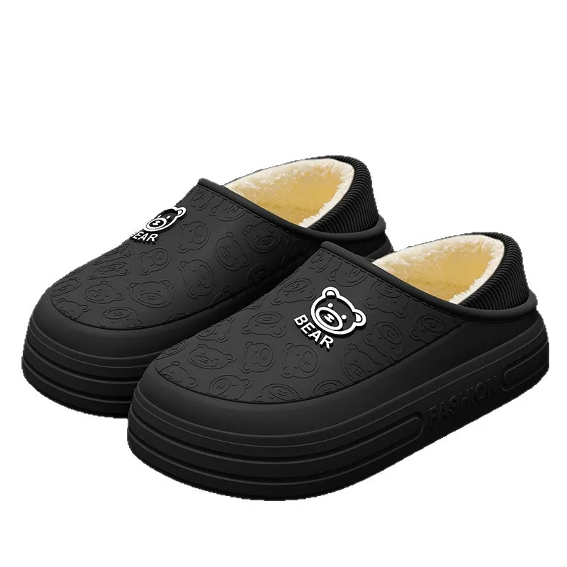 Waterproof Cotton Slippers for Women Winter New Indoor Home Thick Sole Plush Slippers Men Outdoor Anti Slip and Warm Plush Shoes
Waterproof Cotton Slippers for Women Winter New Indoor Home Thick Sole Plush Slippers Men Outdoor Anti Slip and Warm Plush Shoes