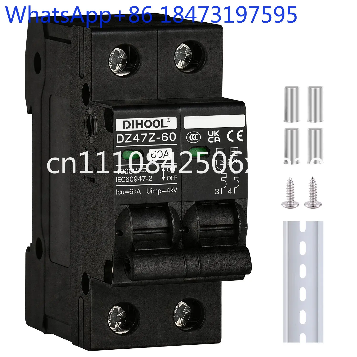 Small DC circuit breaker DC1000V solar photovoltaic new energy special air switch 2P DC air opening
Small DC circuit breaker DC1000V solar photovoltaic new energy special air switch 2P DC air opening