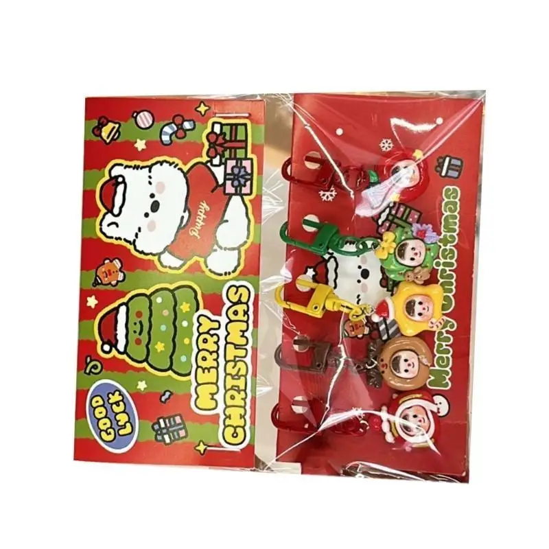 652F Cartoon Christmas Theme Keyring Lovely Christmas Tree Pendant Children Adult Festival Hanging Ornament Party Decoration
652F Cartoon Christmas Theme Keyring Lovely Christmas Tree Pendant Children Adult Festival Hanging Ornament Party Decoration