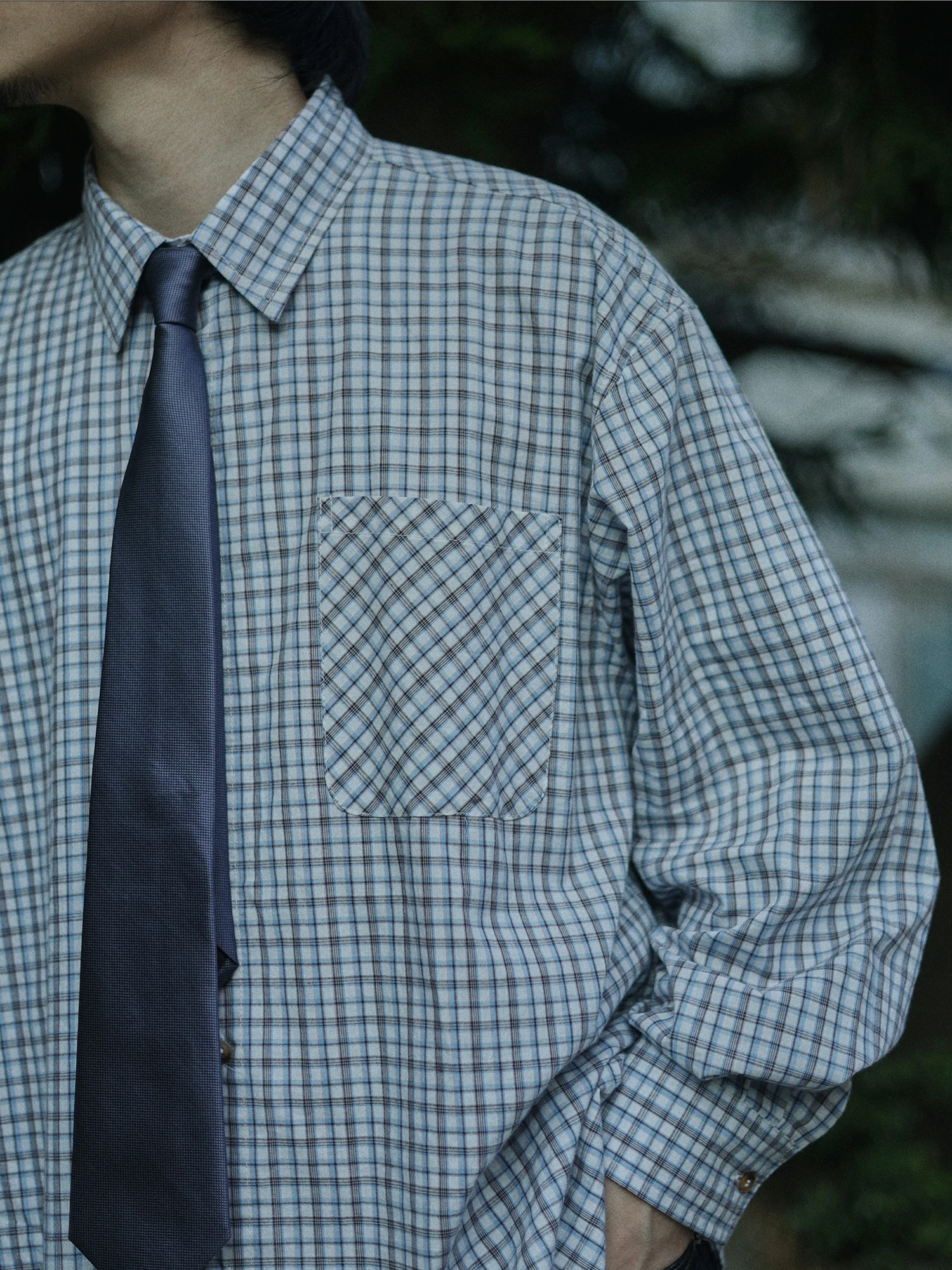 Loose Cotton Plaid Shirt Long Sleeve Turn-down Collar Unisex College Style Artistic Japanese Atmosphere Feeling Inner Wear Shirt
Loose Cotton Plaid Shirt Long Sleeve Turn-down Collar Unisex College Style Artistic Japanese Atmosphere Feeling Inner Wear Shirt