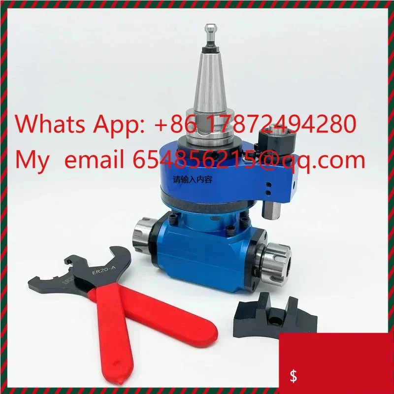 CNC Angle Head Milling AG90 ISO30 CAT40 BT40 ER Right Angle Milling Head
CNC Angle Head Milling AG90 ISO30 CAT40 BT40 ER Right Angle Milling Head