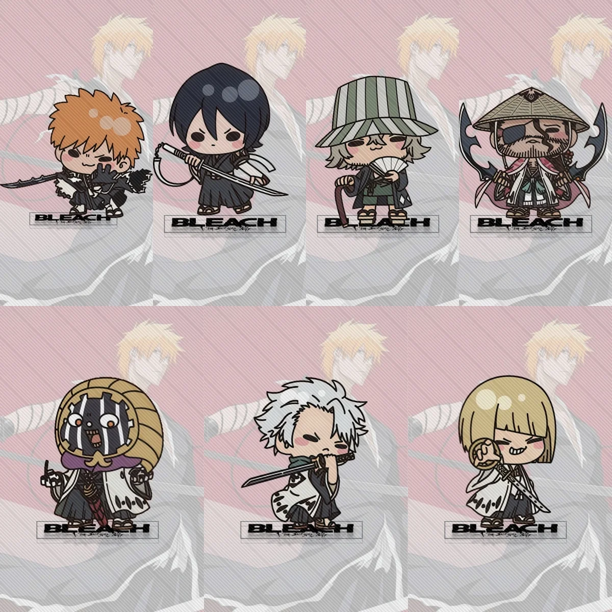 10CM CUTE Anime BLEACH Acrylic Stand Keychain Model Cosplay Characters Ornament Accessories Goods Collection Gifts
10CM CUTE Anime BLEACH Acrylic Stand Keychain Model Cosplay Characters Ornament Accessories Goods Collection Gifts