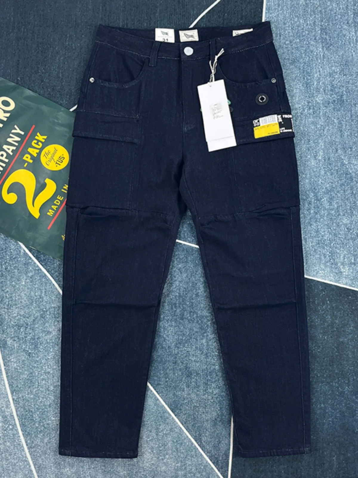 Мужские джинсы American Sle Retro k Blue, приталенные, прямого кроя, осенние, в стиле японской рабочей одежды, модные, длинные...
Мужские джинсы American Sle Retro k Blue, приталенные, прямого кроя, осенние, в стиле японской рабочей одежды, модные, длинные...