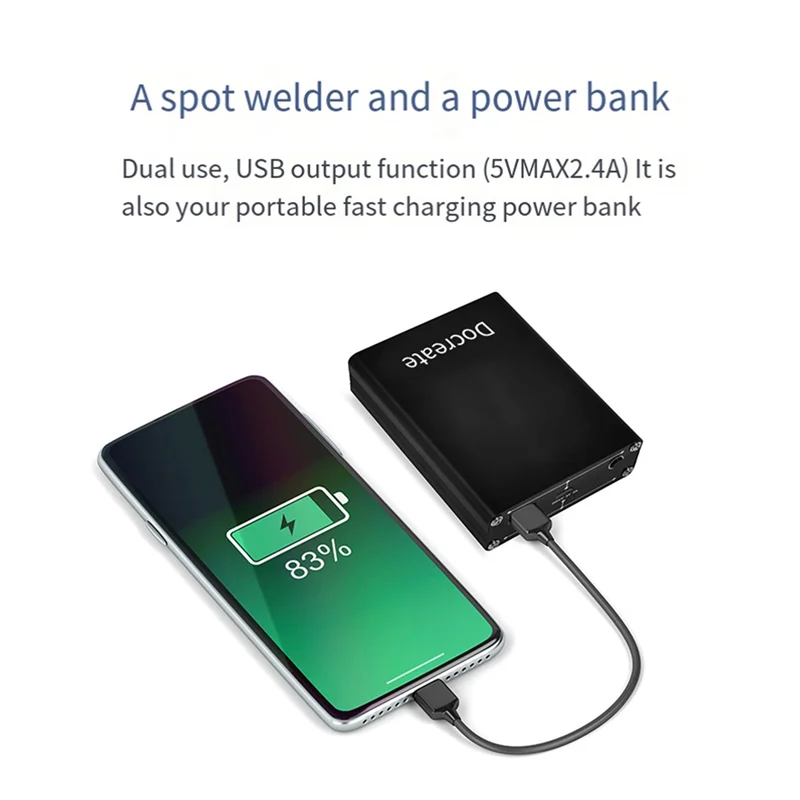【Superdeals】DH20 Spot Welder Portable Handheld 9 Gear Spot Welder 5V MAX2.4A Power Bank 18650 Lithium Battery Nickel Sheet
【Superdeals】DH20 Spot Welder Portable Handheld 9 Gear Spot Welder 5V MAX2.4A Power Bank 18650 Lithium Battery Nickel Sheet
