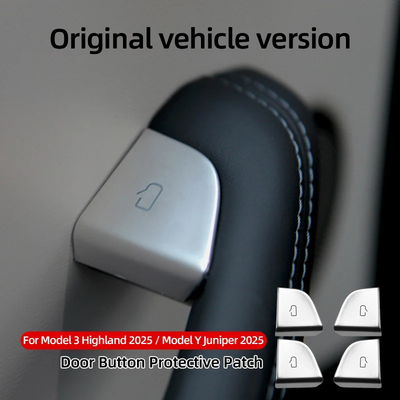 For TSL Model Y/3 Door Button Metal Cover Protection Film - Durable Scratch-Resistant Film for Enhanced Button Protection
For TSL Model Y/3 Door Button Metal Cover Protection Film - Durable Scratch-Resistant Film for Enhanced Button Protection