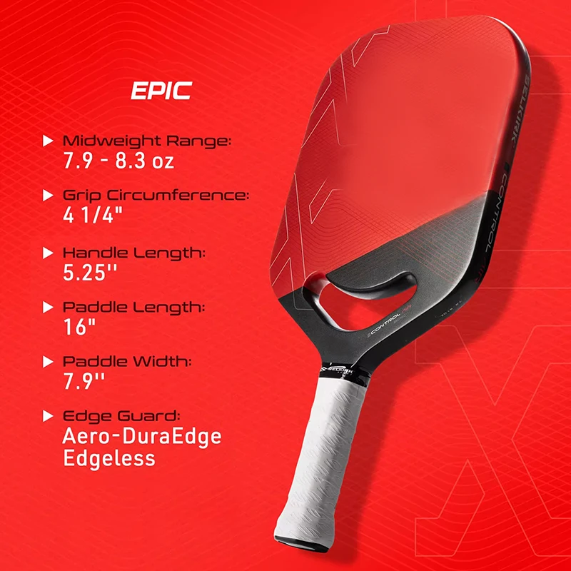 Ракетка для пиклбола Control Air Invikta – карбоновое волокно Florek, расширенная зона оптимального удара, максимальное контроль и мощность, форма Invikta
Ракетка для пиклбола Control Air Invikta – карбоновое волокно Florek, расширенная зона оптимального удара, максимальное контроль и мощность, форма Invikta