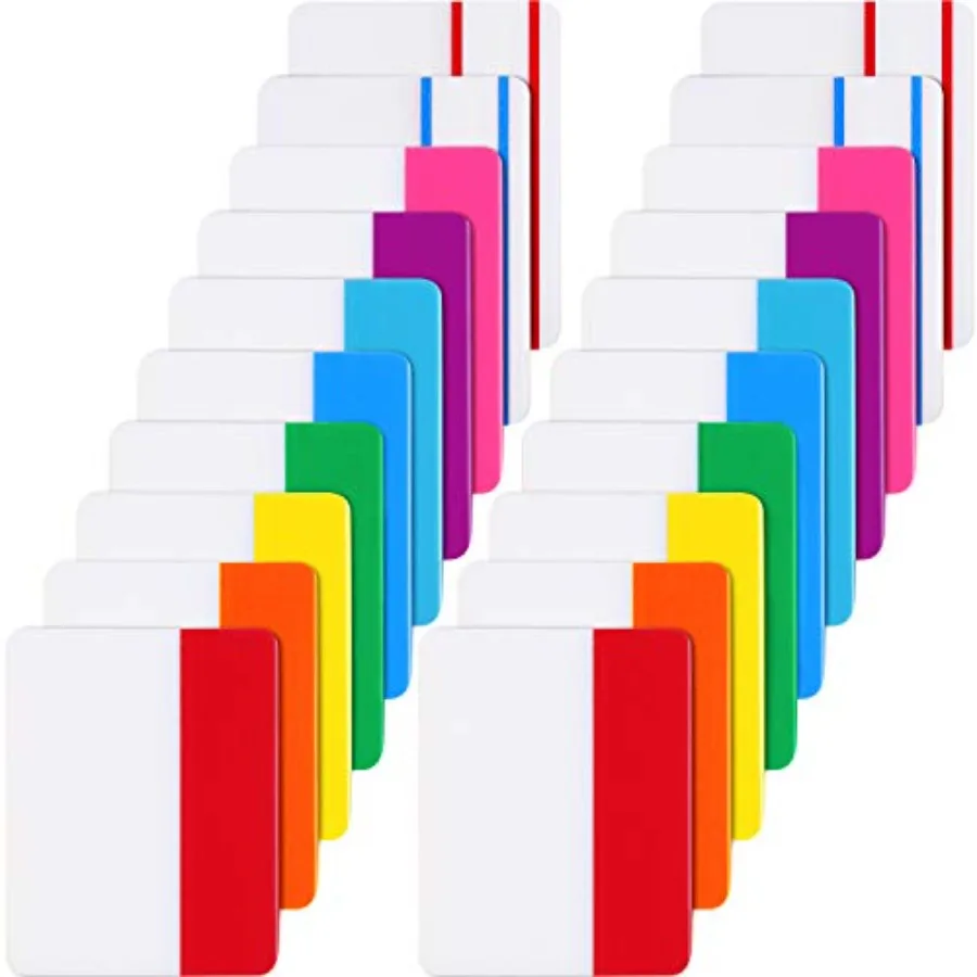 400 Pieces Tabs 2 Inch Sticky Index Tabs Writable and Repositionable File Tab Flags Colored Labels for for Pages or Book Marker
400 Pieces Tabs 2 Inch Sticky Index Tabs Writable and Repositionable File Tab Flags Colored Labels for for Pages or Book Marker