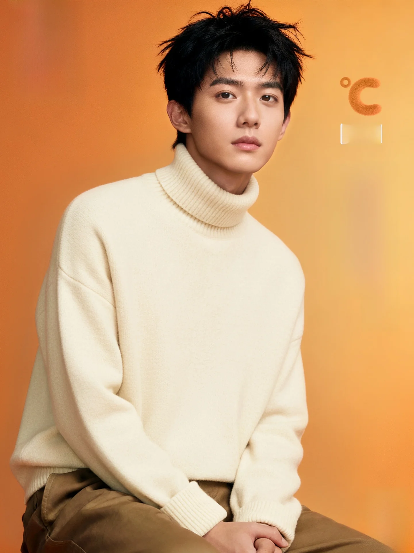 High Collar Camere Fce Lined Casual Knitwear Men's Winter Warm Sweater Faion Urban Sle Loose Fit Long Sve
High Collar Camere Fce Lined Casual Knitwear Men's Winter Warm Sweater Faion Urban Sle Loose Fit Long Sve