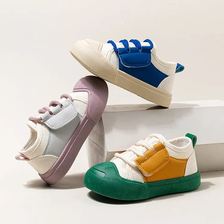 Spring Autumn Children Shoes Patchwork Causal Girls Fashion Canvas Shoes Versatile Non-slip Kids School Boys Walking Shoes Soft
Spring Autumn Children Shoes Patchwork Causal Girls Fashion Canvas Shoes Versatile Non-slip Kids School Boys Walking Shoes Soft