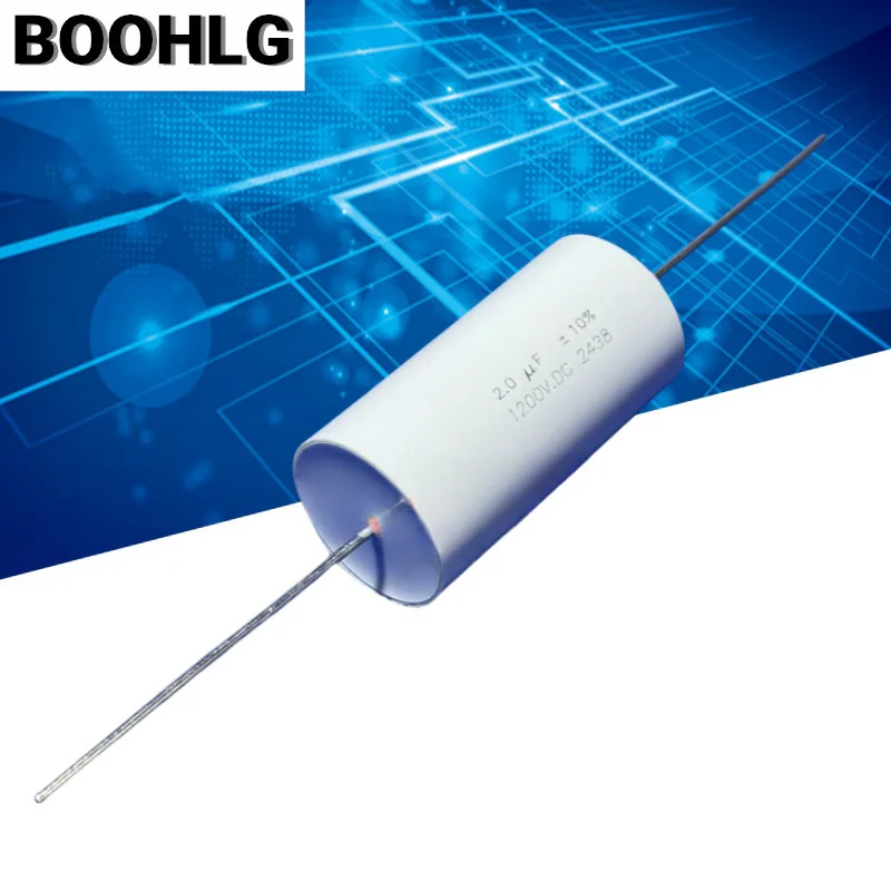 1PCS 2UF1200V 2.0UF 1200VDC 205 polypropylene high-voltage film capacitor with no inductance or polarity
1PCS 2UF1200V 2.0UF 1200VDC 205 polypropylene high-voltage film capacitor with no inductance or polarity