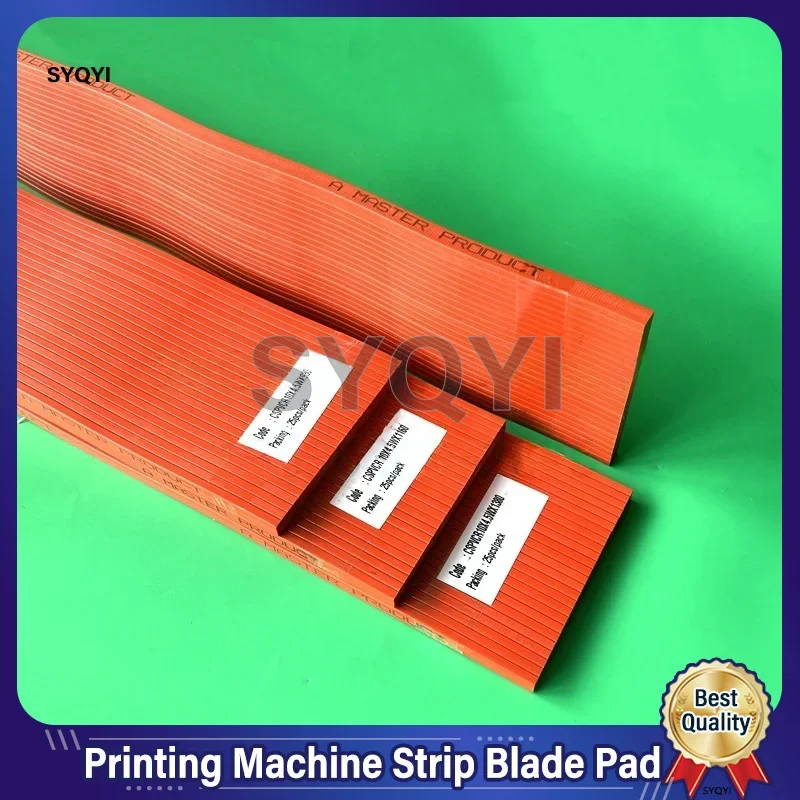 Printing Machine Blade Strip Rubber Strip Blade Pad Red Serpentine Blade 930 1160 1380
Printing Machine Blade Strip Rubber Strip Blade Pad Red Serpentine Blade 930 1160 1380