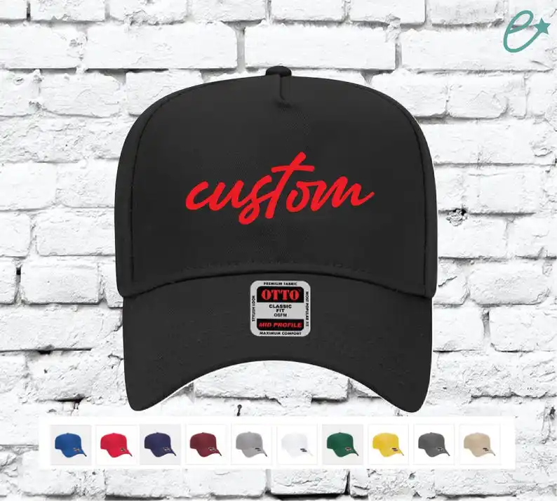 Изготовленная на заказ 5-панельная однотонная бейсболка Otto со средним профилем и вышивкой вашего индивидуального принта
Изготовленная на заказ 5-панельная однотонная бейсболка Otto со средним профилем и вышивкой вашего индивидуального принта