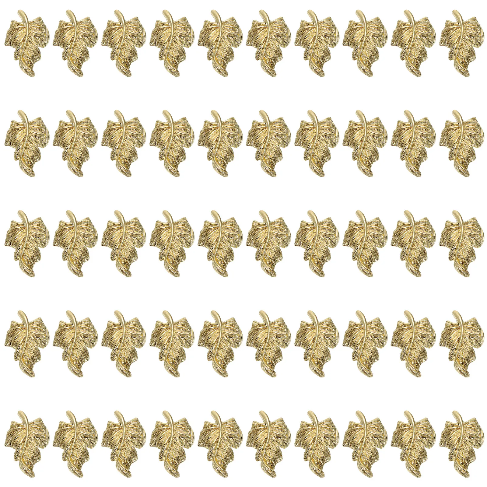 100Pcs Leaf Shape Metal Nail Charms for Long Short Nails DIY Manicure Jewelry Decoration Nail Art Craft Embellishment
100Pcs Leaf Shape Metal Nail Charms for Long Short Nails DIY Manicure Jewelry Decoration Nail Art Craft Embellishment