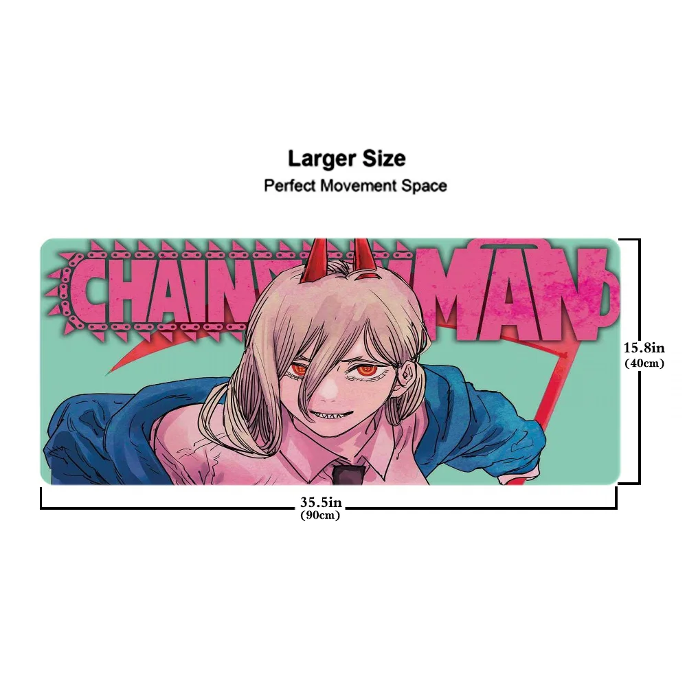 Chainsaw Man Mousepad Mouse Pad Extended Gaming Keyboard Mats Large 90x40cm XXL Gamer Mousepad
Chainsaw Man Mousepad Mouse Pad Extended Gaming Keyboard Mats Large 90x40cm XXL Gamer Mousepad