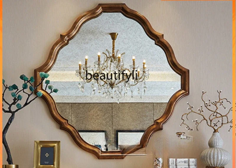 60.French wall-mounted bathroom smart bathroom wall fireplace decorative mirror living room entrance cosmetic mirror
60.French wall-mounted bathroom smart bathroom wall fireplace decorative mirror living room entrance cosmetic mirror