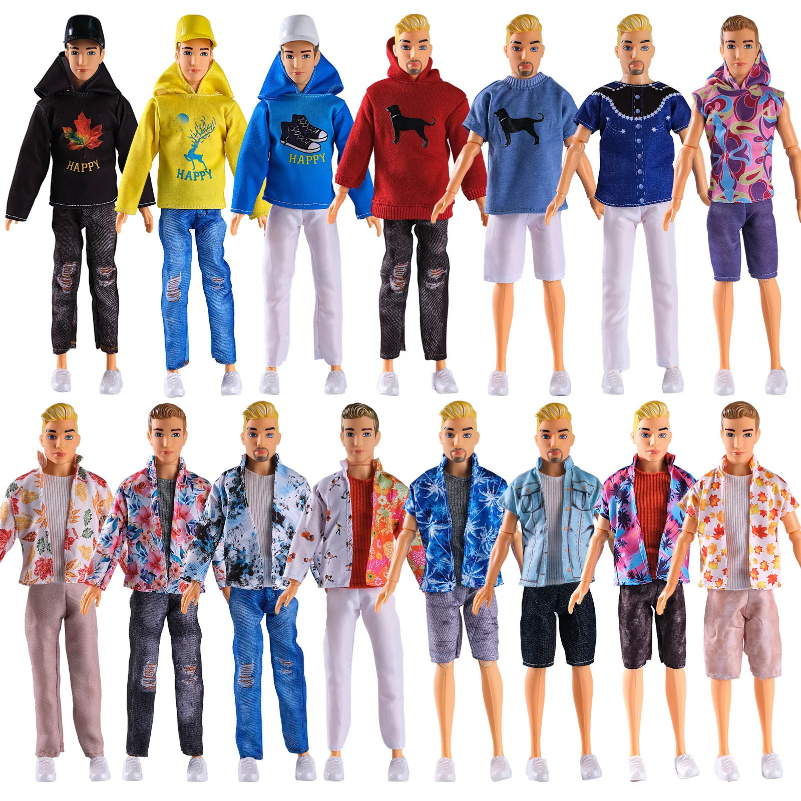 6 Minutes 30CM Old KEN Man Prince Casual Fashion Baby Clothes Men's Suit Children's Toys Clothes Boys and Girls Birthday Gift 
6 Minutes 30CM Old KEN Man Prince Casual Fashion Baby Clothes Men's Suit Children's Toys Clothes Boys and Girls Birthday Gift