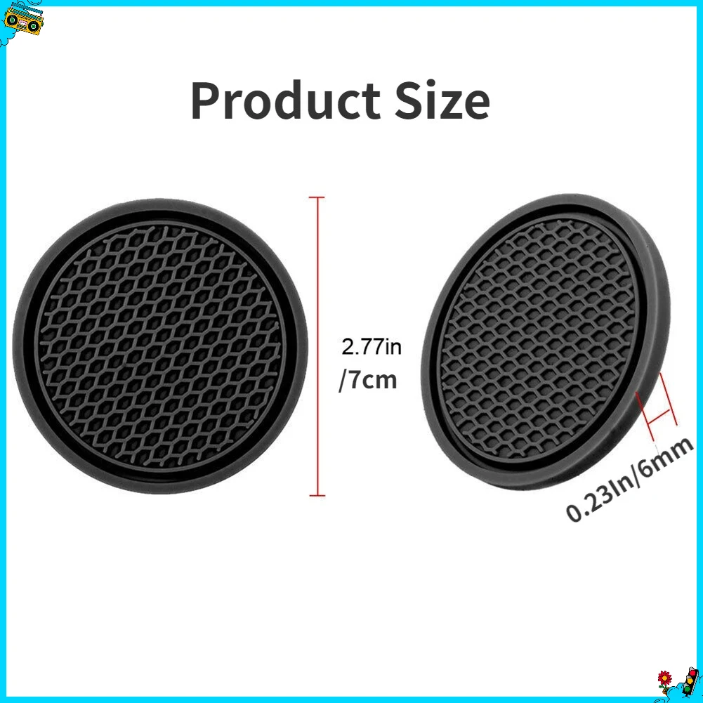 2 шт., автомобильные держатели для чашек с водой, нескользящий силиконовый коврик для держателя бутылок, подставка для салона автомобиля, противоскользящие универсальные подстаканники
2 шт., автомобильные держатели для чашек с водой, нескользящий силиконовый коврик для держателя бутылок, подставка для салона автомобиля, противоскользящие универсальные подстаканники