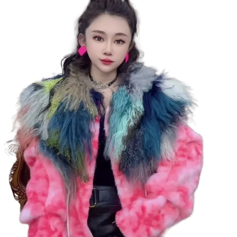 Internet Celebrity Dynasty Lady New Product Explosion Heavy Industry Beach Wool Collar Temperament Versatile Women's Fur Coat
Internet Celebrity Dynasty Lady New Product Explosion Heavy Industry Beach Wool Collar Temperament Versatile Women's Fur Coat