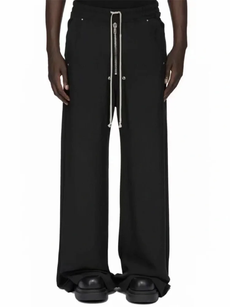 High Waist Wide Leg Pants Men Women Long Trousers Floor Length Elastic Waist Slim Fit Sweatpants Casual Straight Tube Trousers
High Waist Wide Leg Pants Men Women Long Trousers Floor Length Elastic Waist Slim Fit Sweatpants Casual Straight Tube Trousers