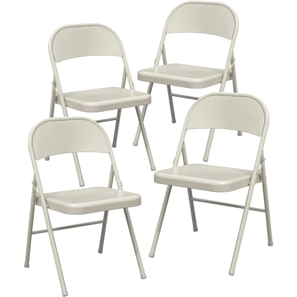 4 Pack Metal Folding Chairs, Heavy Duty Foldable Chair for Outdoor & Indoor & Dining & Party, Beige
4 Pack Metal Folding Chairs, Heavy Duty Foldable Chair for Outdoor & Indoor & Dining & Party, Beige