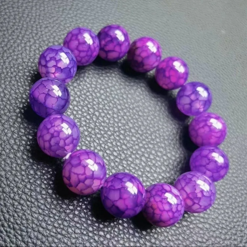 Новый браслет из высококачественного фиолетового агата, элегантный и универсальный браслет, подчеркивающий изысканность характера.
Новый браслет из высококачественного фиолетового агата, элегантный и универсальный браслет, подчеркивающий изысканность характера.