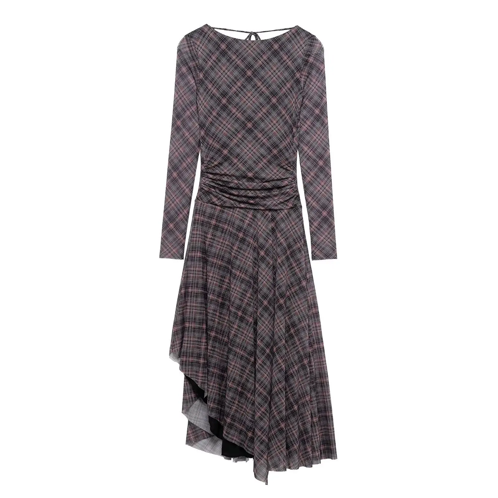 Women's Elegant Retro Plaid Dress Summer Tulle Dress Long Sleeve Mesh Holiday Dress 2025 New Fashion Daily Casual Short Skirt
Women's Elegant Retro Plaid Dress Summer Tulle Dress Long Sleeve Mesh Holiday Dress 2025 New Fashion Daily Casual Short Skirt