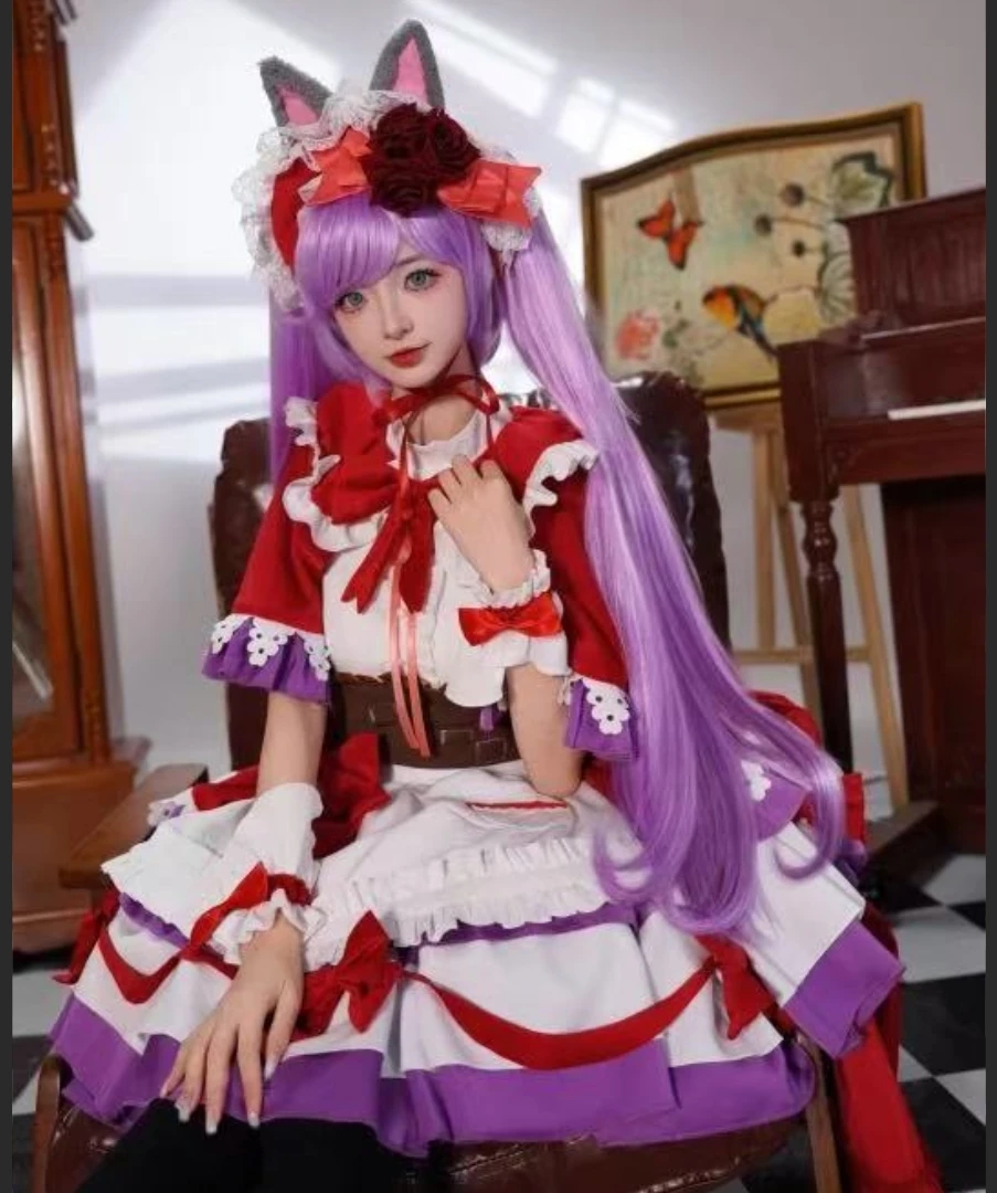 Cosplay anime PriPara Cosplay Costume Laala Manaka 10th Anniversary Fairytale Little Red Riding Hood Outfit and wig
Cosplay anime PriPara Cosplay Costume Laala Manaka 10th Anniversary Fairytale Little Red Riding Hood Outfit and wig