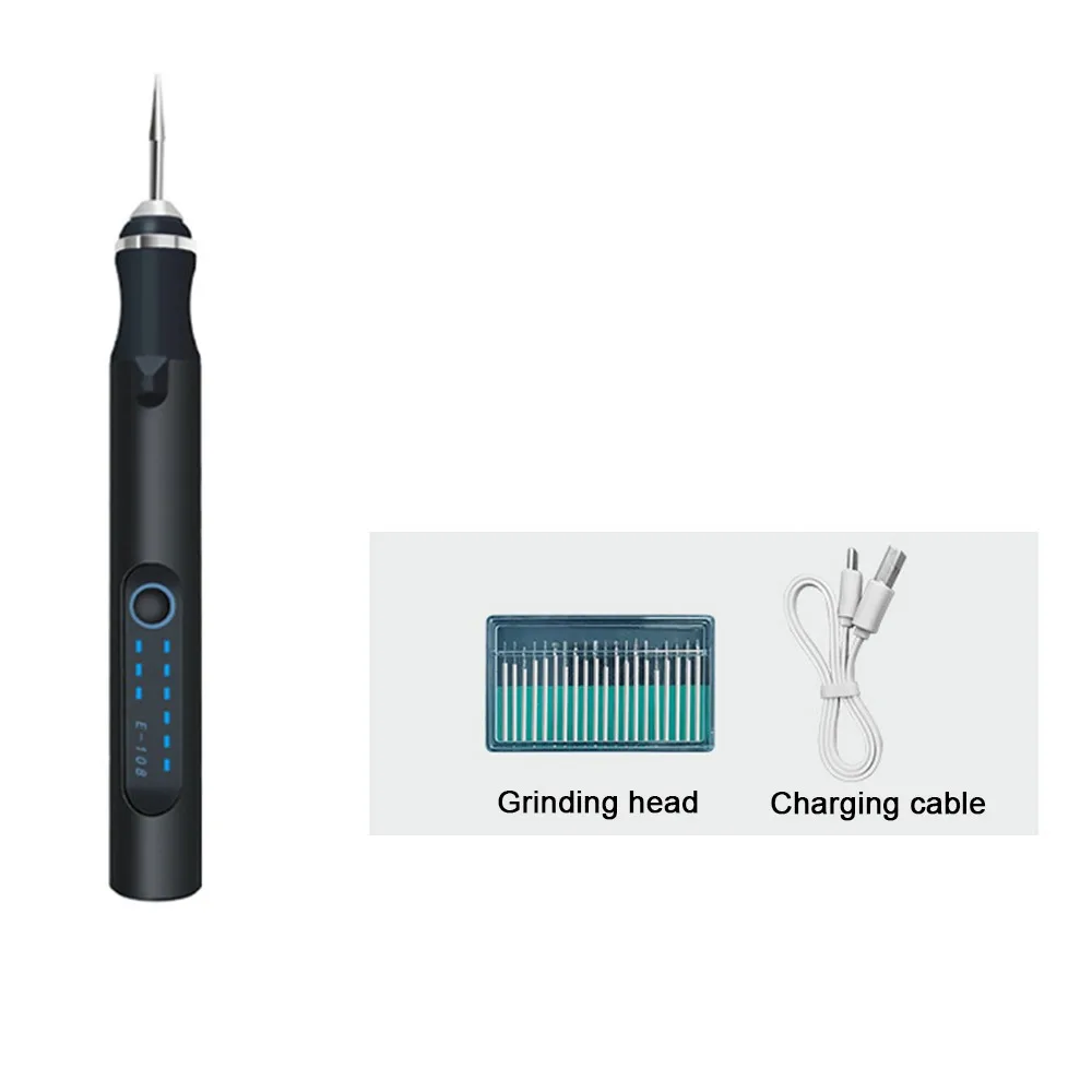 3 Speed Regulation Engraving Pen Set Fine Carving Low Noise Small Electric Grinder Rechargeable Portable Electric Polishing Pen
3 Speed Regulation Engraving Pen Set Fine Carving Low Noise Small Electric Grinder Rechargeable Portable Electric Polishing Pen