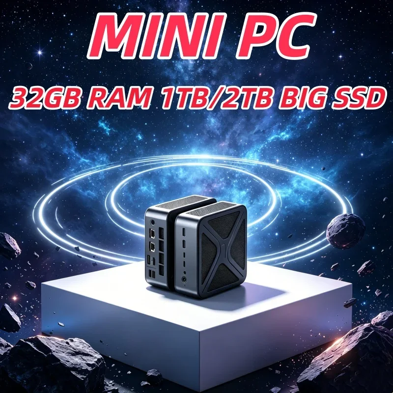 Splendent GH8 Mini PC AMD Ryzen 9 8945HS Pro, 2*DDR5 WIFI6 BT5.2 8K HDMI2.1 Dual M.2 NVME Fiery Gaming Desktop Computer
Splendent GH8 Mini PC AMD Ryzen 9 8945HS Pro, 2*DDR5 WIFI6 BT5.2 8K HDMI2.1 Dual M.2 NVME Fiery Gaming Desktop Computer