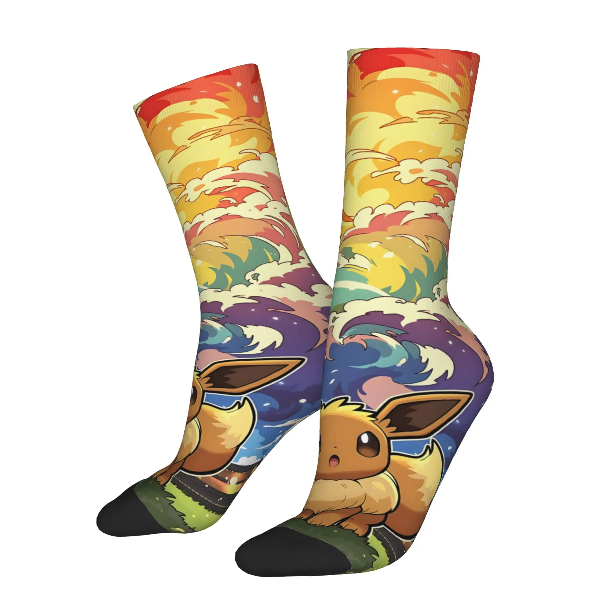 Мужские носки Pokemon, унисекс, для взрослых 18+, Eeveelution Harajuku, бесшовные носки с принтом, индивидуальные изделия, носки с принтом
Мужские носки Pokemon, унисекс, для взрослых 18+, Eeveelution Harajuku, бесшовные носки с принтом, индивидуальные изделия, носки с принтом