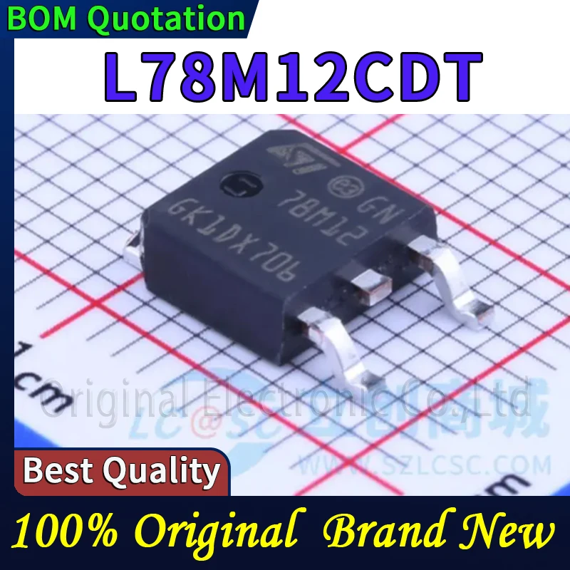 20pcs L78M12CDT In stock Original High quality
20pcs L78M12CDT In stock Original High quality