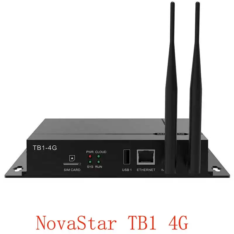 NovaStar TB1 4G LED Screen Multimedia Player Advertising system, computer cell phone control
NovaStar TB1 4G LED Screen Multimedia Player Advertising system, computer cell phone control