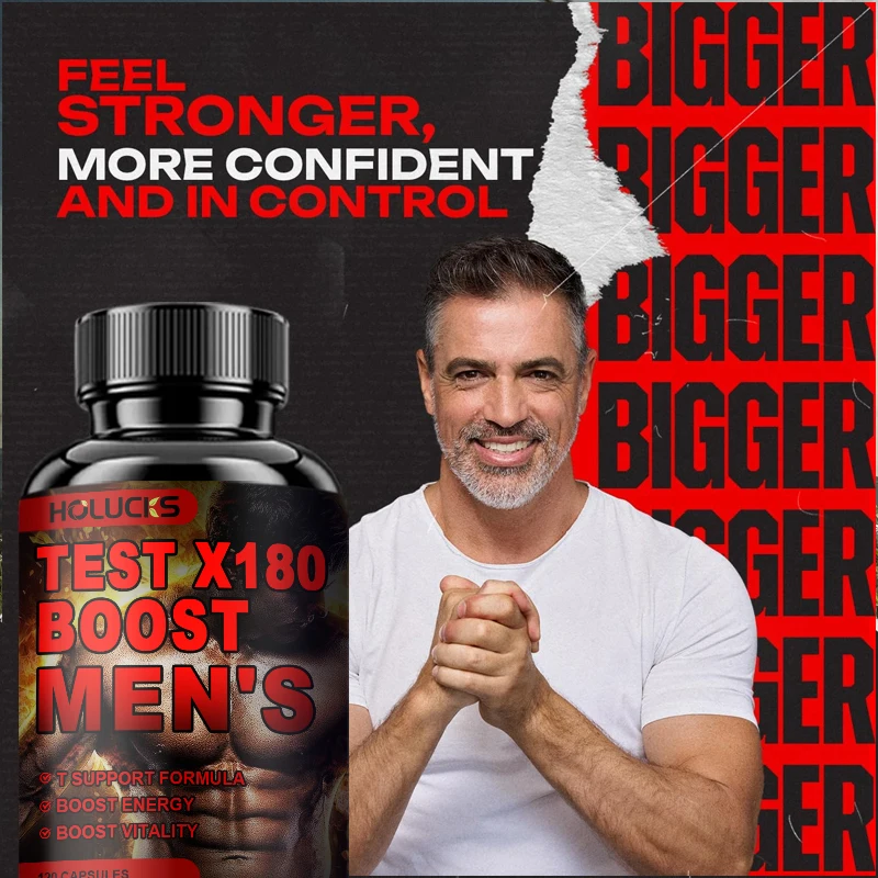 Test X180 Boost, 9-in-1 T Support for Men with D-Aspartic Acid, Fenugreek, Tribulus Terrestris, Boost Vitality & Performance
Test X180 Boost, 9-in-1 T Support for Men with D-Aspartic Acid, Fenugreek, Tribulus Terrestris, Boost Vitality & Performance