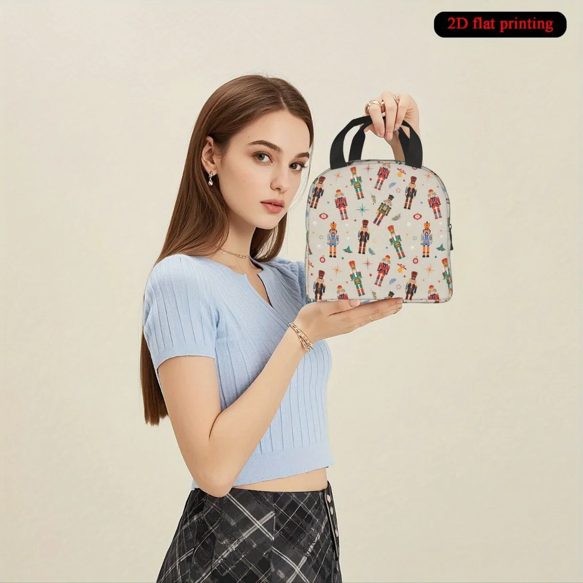 Women's Cute Nutcracker Soldier Lunch Cooler Bag for, Office, Picnic For Nurse, Food To Eat, Small Lunch Box, Sandwich Cool Bag
Women's Cute Nutcracker Soldier Lunch Cooler Bag for, Office, Picnic For Nurse, Food To Eat, Small Lunch Box, Sandwich Cool Bag