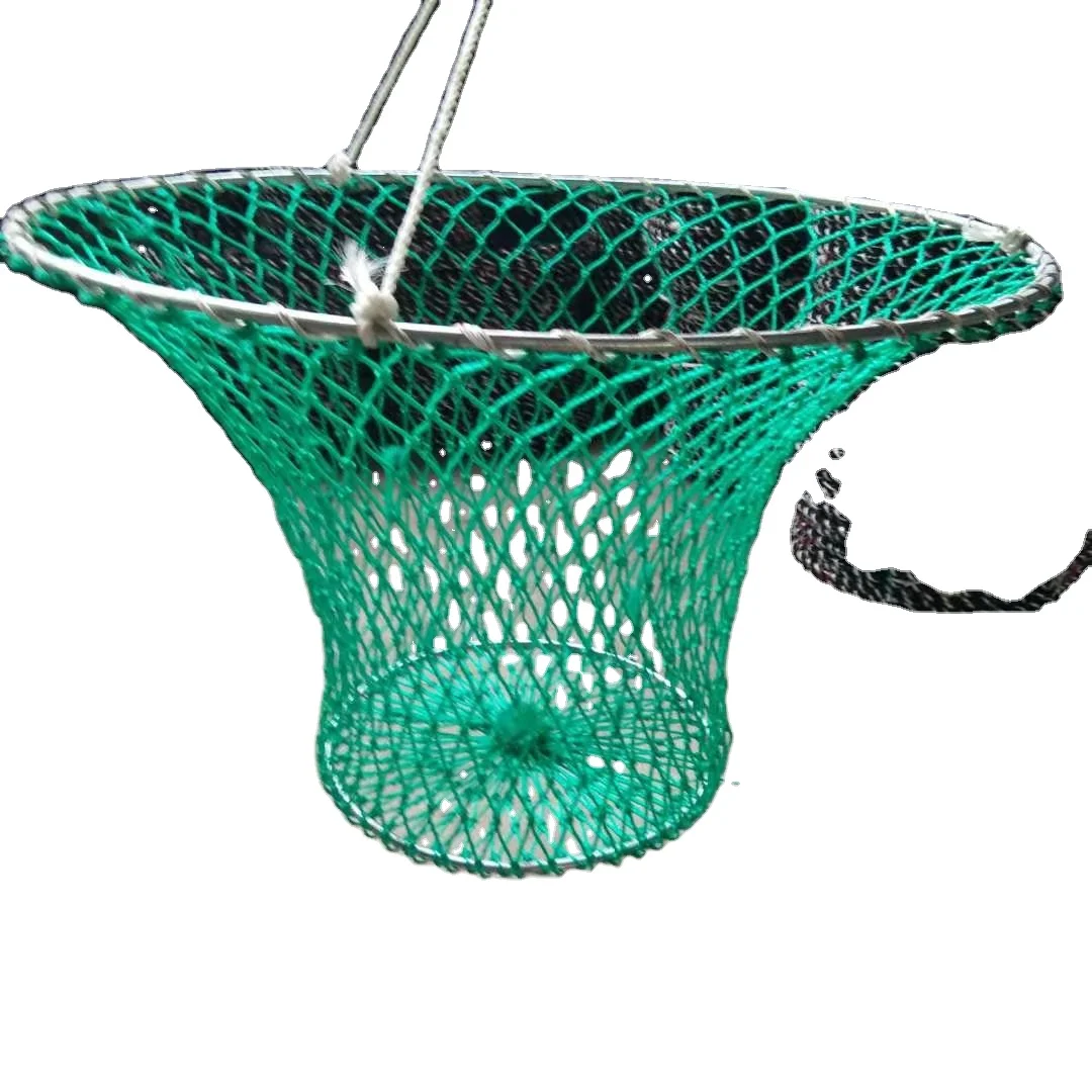 Collapsible Drop Nets For Line Dock Fishing Durable Soft Steel Hoops Nylon Nets For Bridge Fishing Trap Dock
Collapsible Drop Nets For Line Dock Fishing Durable Soft Steel Hoops Nylon Nets For Bridge Fishing Trap Dock