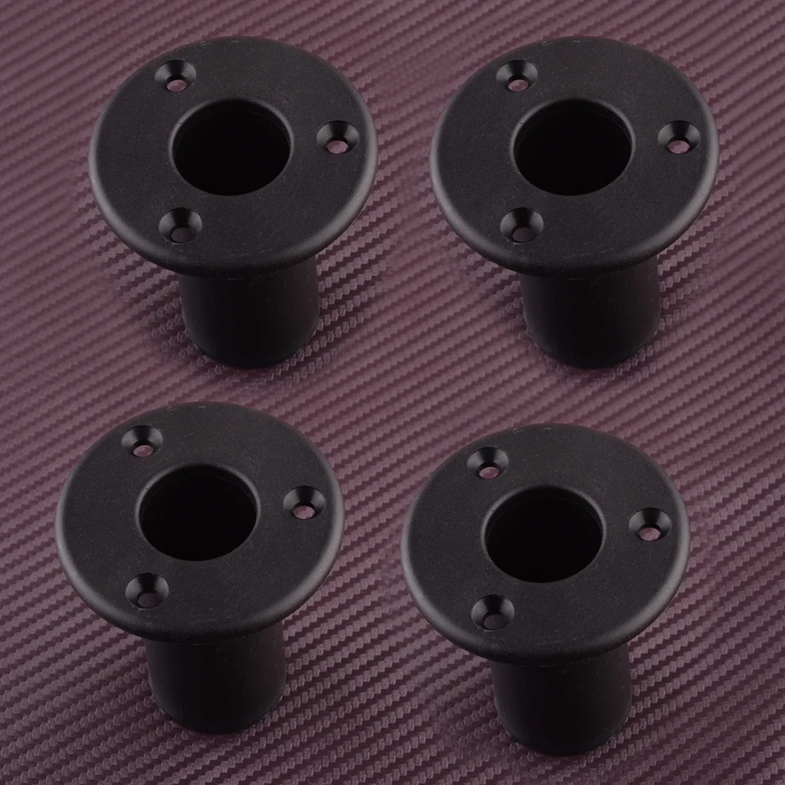 4Pcs Black Extra Cup Mount Set for Removable Folding Pontoon Ladder Insert Plug Base 1" Tubing New
4Pcs Black Extra Cup Mount Set for Removable Folding Pontoon Ladder Insert Plug Base 1" Tubing New
