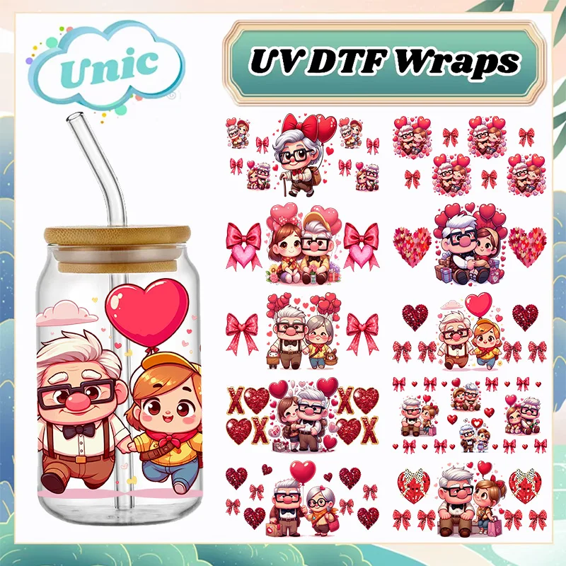 UP Love Movie 16oz UV DTF Cup Wrap Libbey Glass Sticker Can Tumbler Transfer for Cup Wraps Libbey
UP Love Movie 16oz UV DTF Cup Wrap Libbey Glass Sticker Can Tumbler Transfer for Cup Wraps Libbey