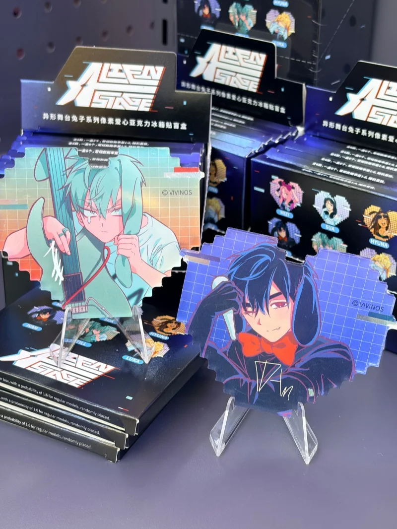 Alien Stage Rabbit Series Pixel Heart акриловый магнит на холодильник игрушка аниме Коллекционная модная Mizi Sua Иван Till орнамент подарок
Alien Stage Rabbit Series Pixel Heart акриловый магнит на холодильник игрушка аниме Коллекционная модная Mizi Sua Иван Till орнамент подарок