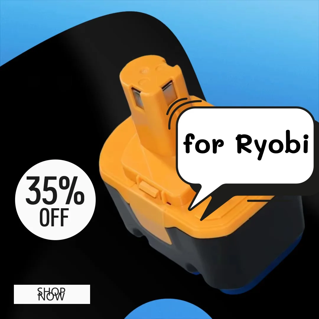 R10521 14.4V battery RY6201 RY6202 130224010 130224011 130281002 1314702 for Ryobi NI-MH Battery 4800/6800/9800mAh
R10521 14.4V battery RY6201 RY6202 130224010 130224011 130281002 1314702 for Ryobi NI-MH Battery 4800/6800/9800mAh