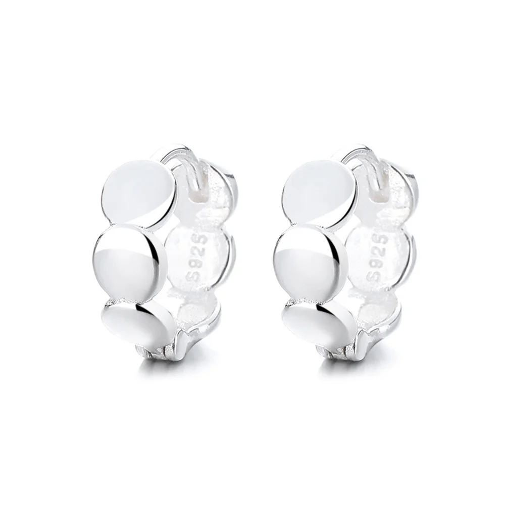 S925 Sterling Silver Women's Fish Scale Earrings Simple Fashion Geometric Disc Accessory
S925 Sterling Silver Women's Fish Scale Earrings Simple Fashion Geometric Disc Accessory