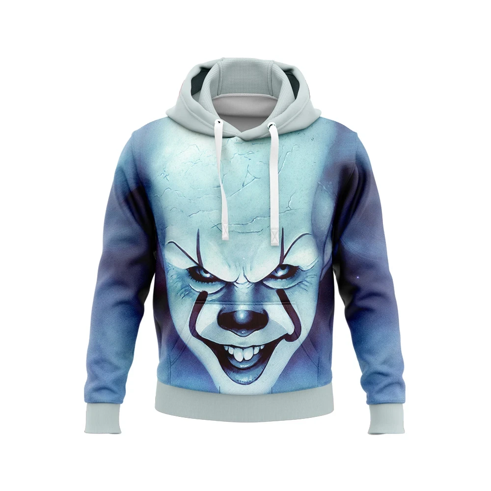 Halloween Horror Clown Element 2024 Y2K Winter Warm Hoodie Fashion Pullover Casual Trend Fashion Top Hooded Adult Fashion
Halloween Horror Clown Element 2024 Y2K Winter Warm Hoodie Fashion Pullover Casual Trend Fashion Top Hooded Adult Fashion