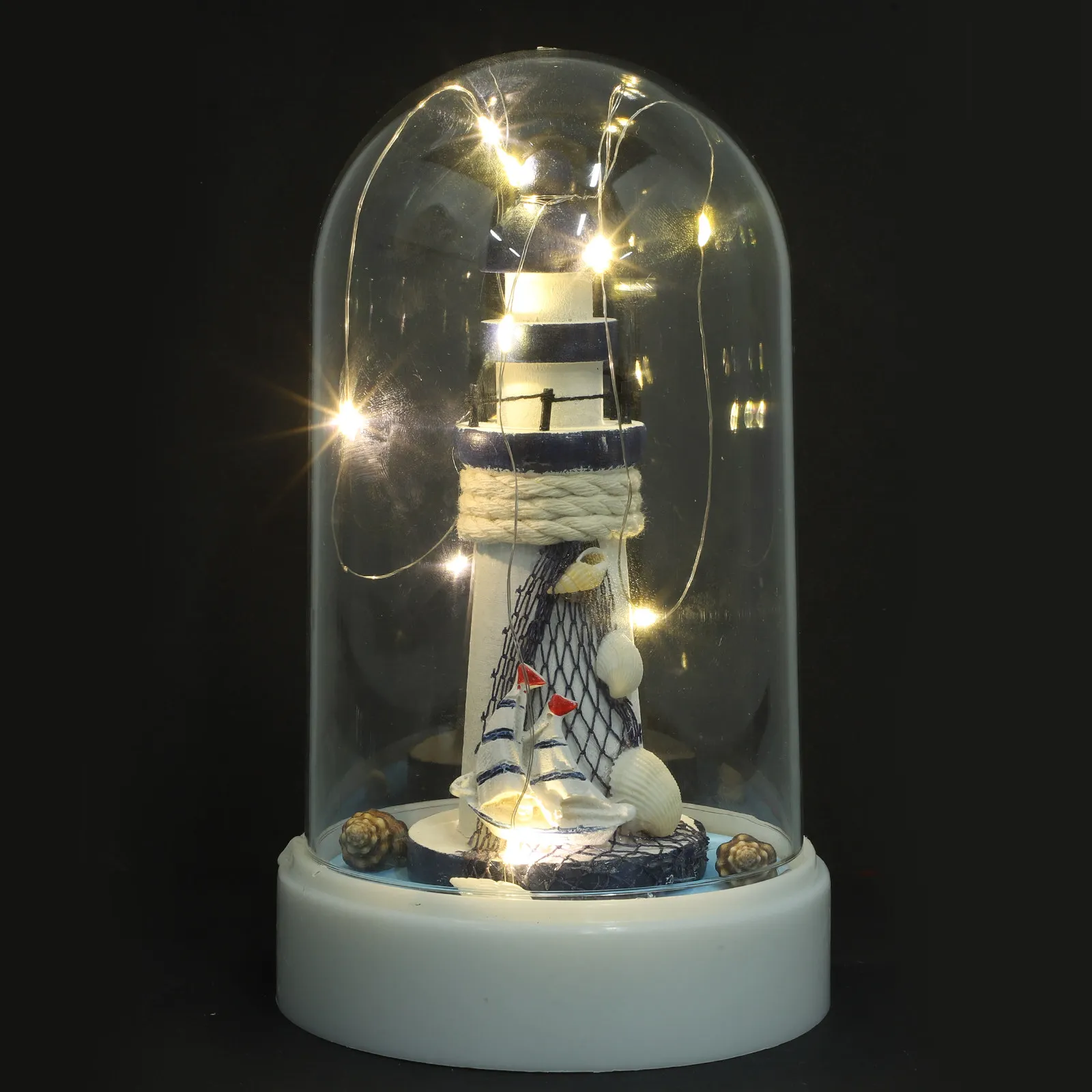 Lighthouse Night Light LED Nautical Decor Resin Mediterranean Mini Lighthouse Lamp for Bedroom Bathroom Living Room Coastal Home
Lighthouse Night Light LED Nautical Decor Resin Mediterranean Mini Lighthouse Lamp for Bedroom Bathroom Living Room Coastal Home