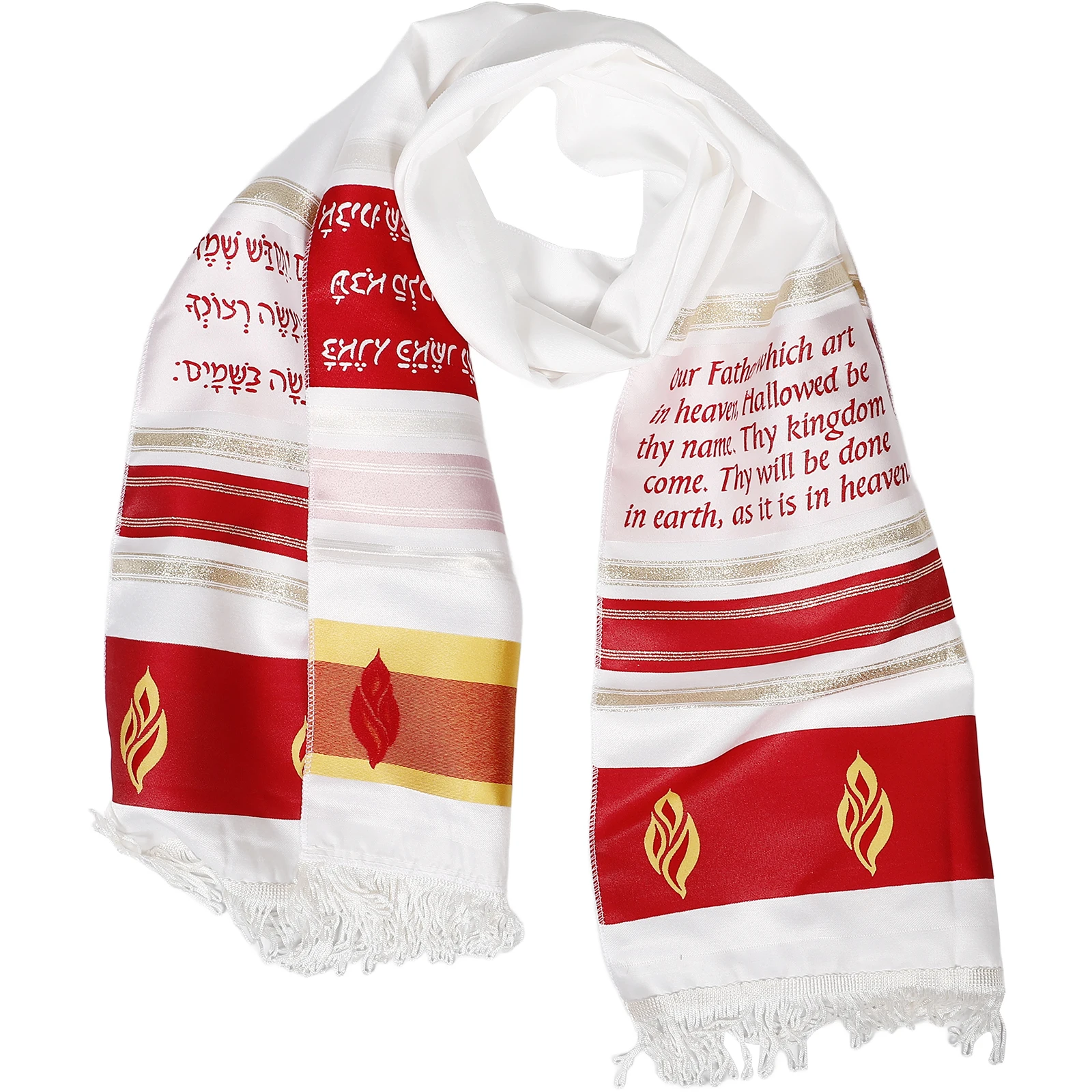 Prayer Shawl Winter Bible Verse Polyester Religious Wrap Large Size Comfortable Touch Elegant Men Scarf
Prayer Shawl Winter Bible Verse Polyester Religious Wrap Large Size Comfortable Touch Elegant Men Scarf