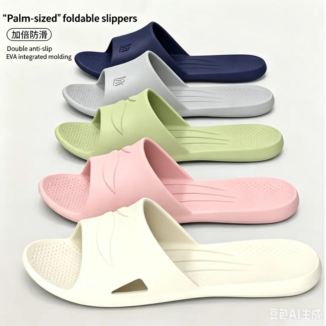 EVA Soft Foldable Slippers for Women Portable Travel Indoor Bathroom Massage Sandals Unisex Quick Dry Non Slip Flat Home Slides
EVA Soft Foldable Slippers for Women Portable Travel Indoor Bathroom Massage Sandals Unisex Quick Dry Non Slip Flat Home Slides